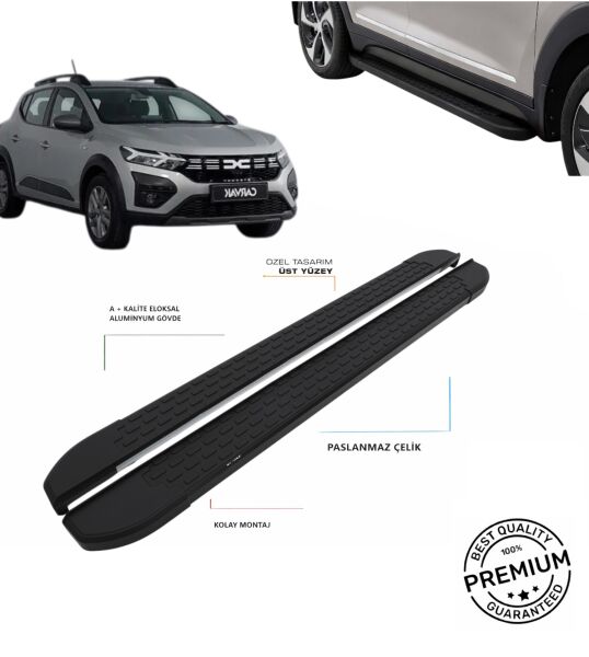 JOGGER 2022 2023 2024 ARACA ÖZEL NEVADA SİYAH YAN BASAMAK