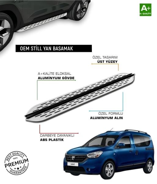 DACİA DOKKER 2012 2013 2014 2015 2016 2017 2018 2019 2020 2021 YAN BASAMAK