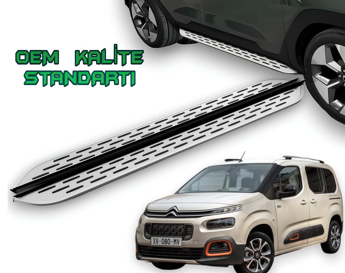CİTROEN BERLİNGO ** KISA SAŞE ** 2019 2020 2021 2022 2023 2024 2025 2026 ARACA ÖZEL YAN BASAMAK