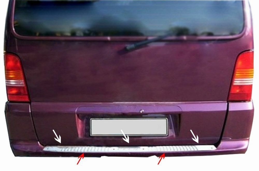 VİTO W638 ARKA TAMPON EŞİĞİ KROM 1996 1997 1998 1999 2000 2001