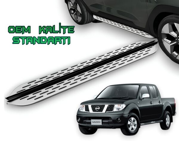 NİSSAN NAVARA 2006 2007 2008 2009 2010 2011 2012 2013 2014 2015 Araca Özel Yan Basamak