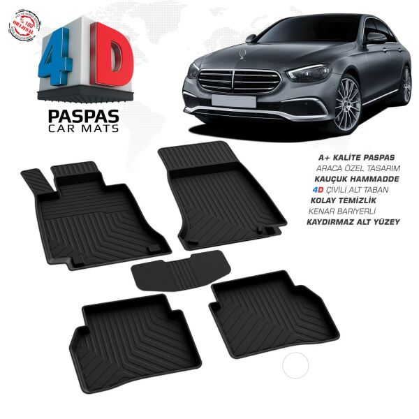 Mercedes E Serisi W213 2016 207 2018 20019 2020 2021 2022 4D HAVUZLU PASPAS