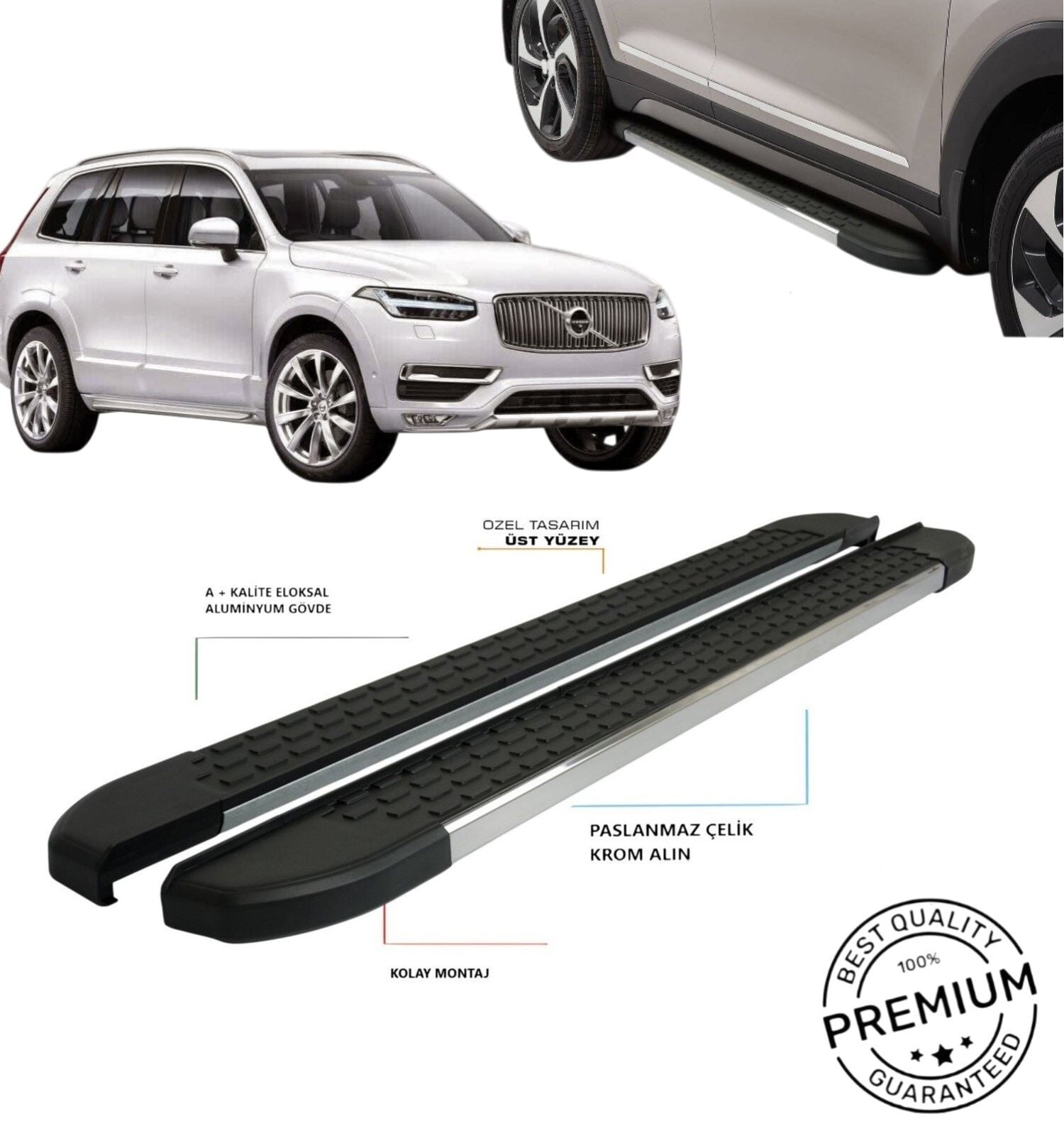 XC90 YAN BASAMAK OMSA 2015 2016 2017 2018 2019 2020 2021 2022 2023 2024