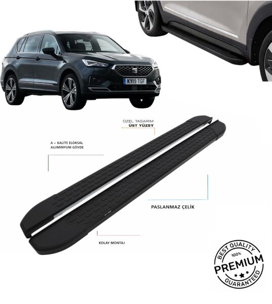 TARRACO 2018 2019 2020 2021 2022 2023 2024 ARACA ÖZEL NEVADA SİYAH YAN BASAMAK