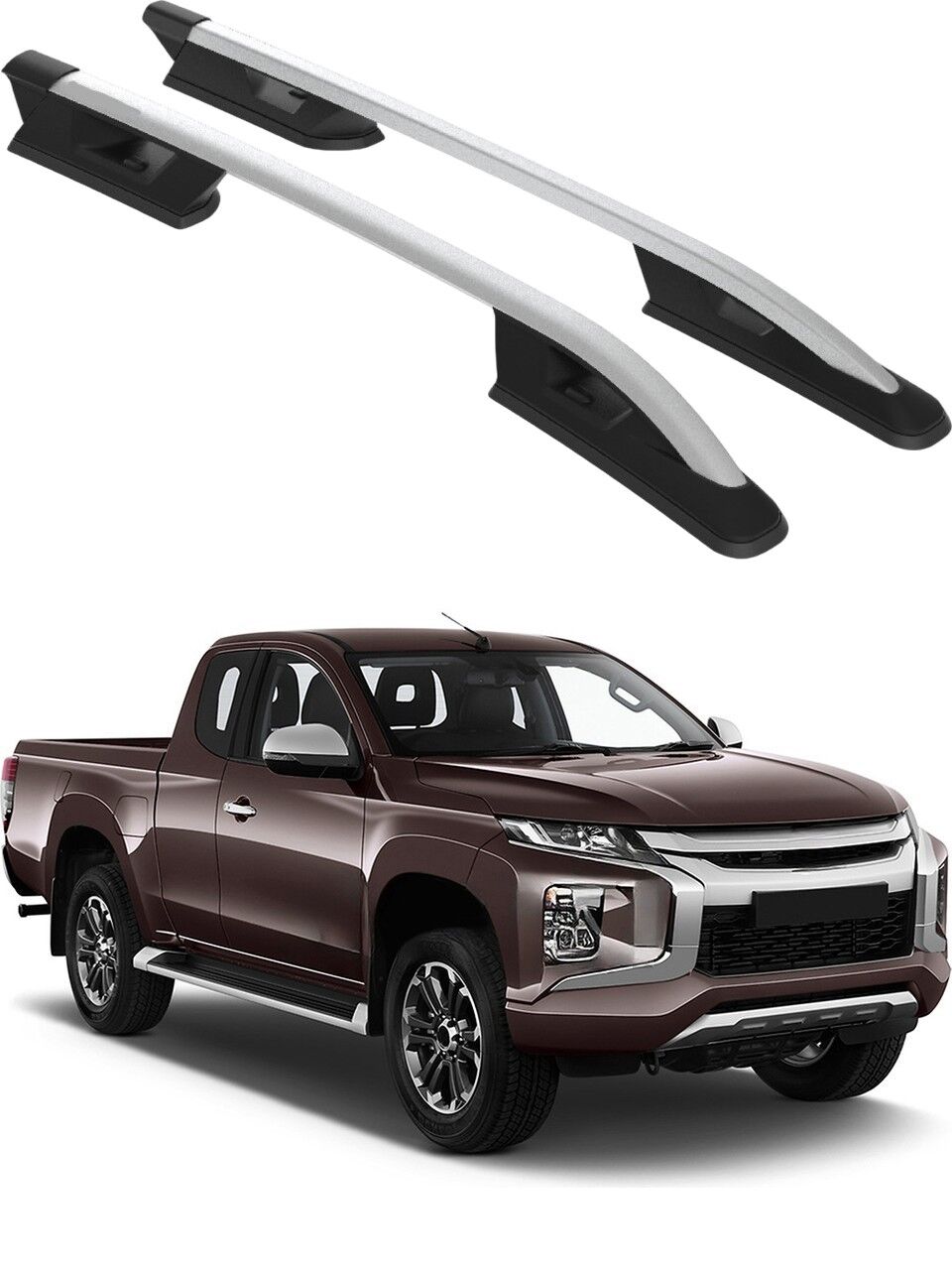 MİTSUBİSHİ L200 2006 2007 2008 2009 2010 2011 2012 2013 2014 PORTBAGAJ TAVAN ÇİTASI GRİ