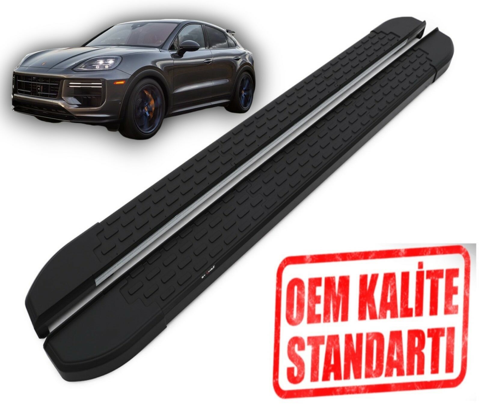 CAYENNE 2010 2011 2012 2013 2014 2015 2016 2017 ARACA ÖZEL NEVADA SİYAH YAN BASAMAK