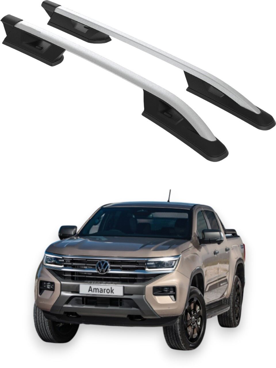VOLKSWAGEN AMAROK 2022 2023 2024 2025 2026 PORTBAGAJ TAVAN ÇİTASI GRİ