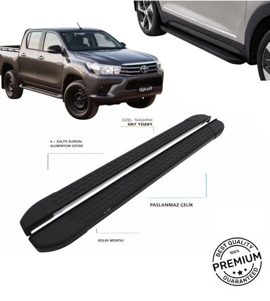 HILUX 2015 2016 2017 2018 2019 2020 2021 2022 2023 2024 ARACA ÖZEL NEVADA YAN BASAMAK