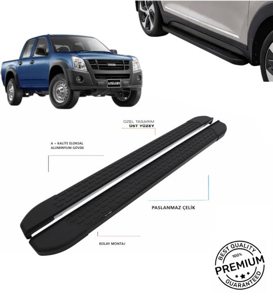 D MAX 2005 2006 2007 2008 2009 2010 2011 2012 ARACA ÖZEL NEVADA SİYAH YAN BASAMAK