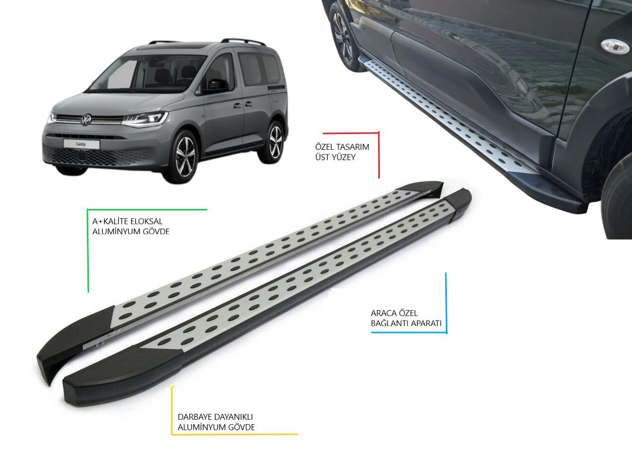 VOLKSWAGEN CADDY NOKTALI YAN BASAMAK 2020 2021 2022 2023 2024 2025 2026