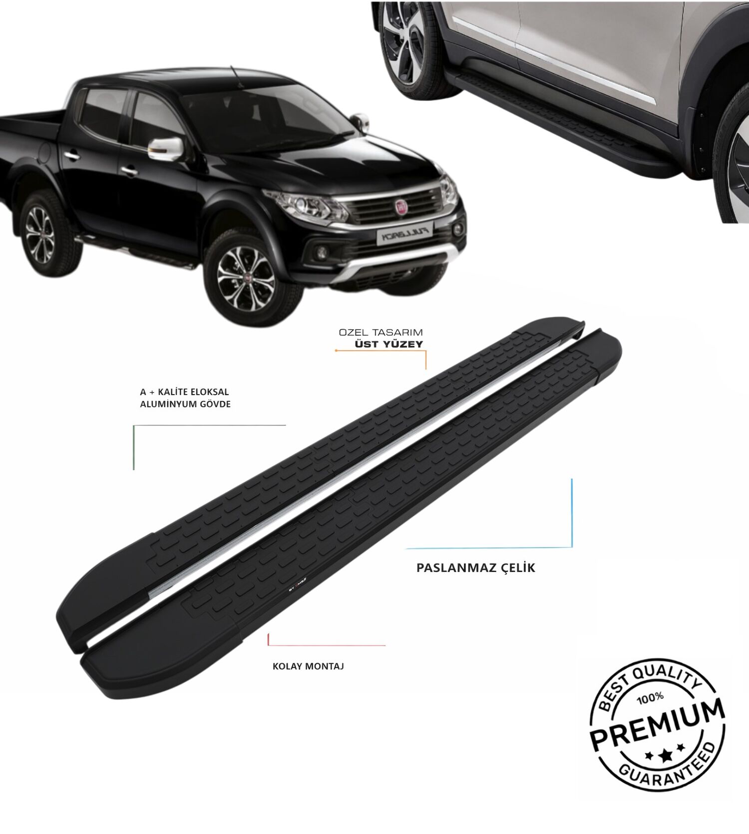 FULLBACK 2016 2017 2018 2019 ARACA ÖZEL YAN BASAMAK