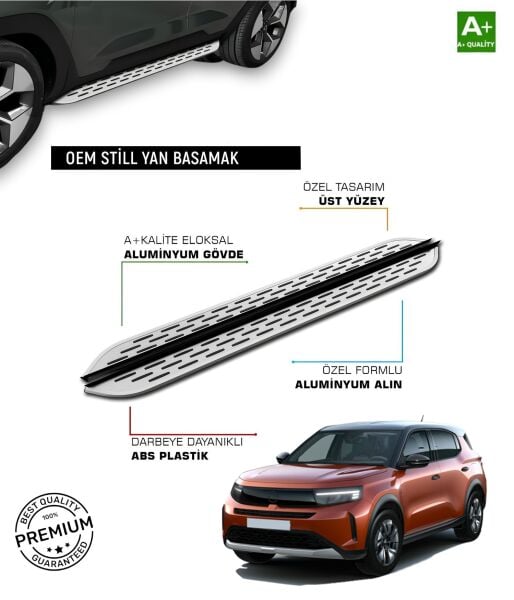 Opel Frontera 2024 2025 2026 2027 Araca Özel V1 Yan Basamak