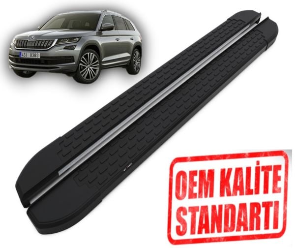 KODIAQ 2017 2018 2019 2020 2021 2022 2023 2024 ARACA ÖZEL NEVADA SİYAH YAN BASAMAK