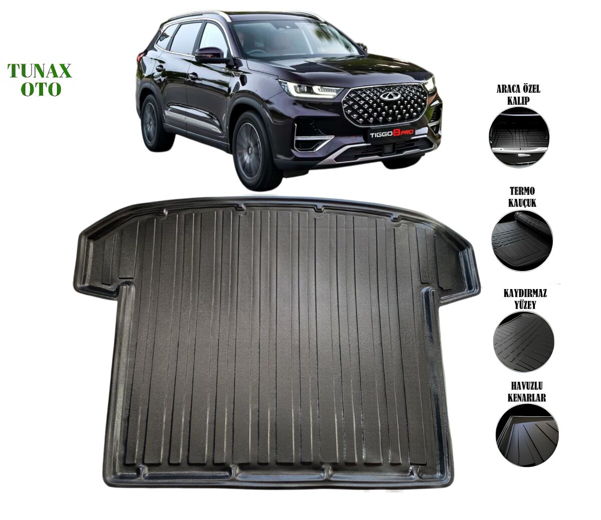 TİGGO 8 PRO 5 KOLTUK BAGAJ HAVUZU 2023 2024 2025 2026 2027