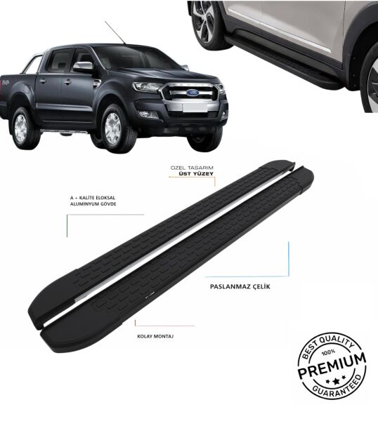 RANGER 2011 2012 2013 2014 2015 2016 2017 2018 2019 2020 2021 ARACA ÖZEL NEVADA SİYAH YAN BASAMAK