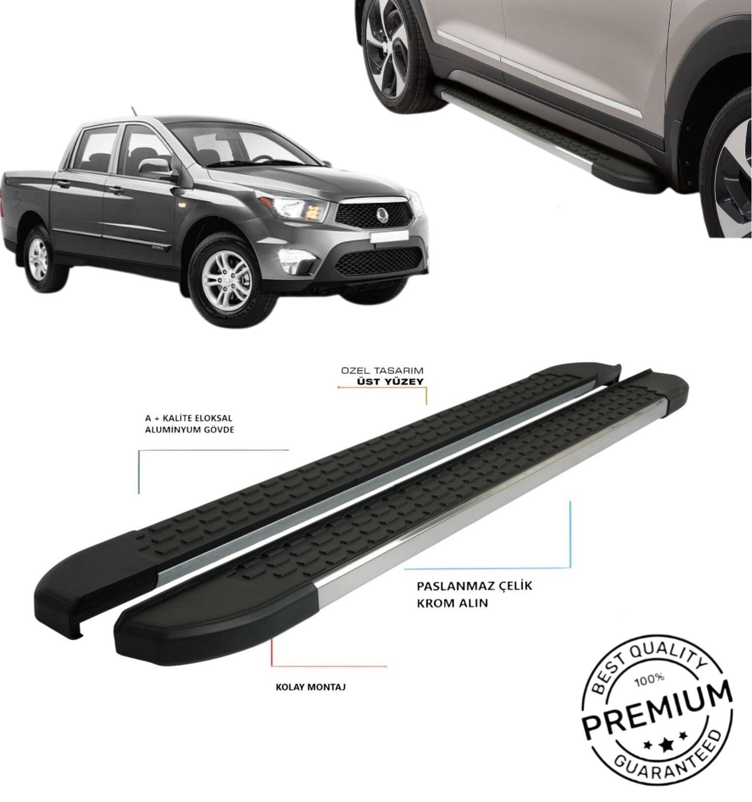 KORANDO SPORTS YAN BASAMAK OMSA 2011 2012 2013 2014 2015 2016 2017 2018