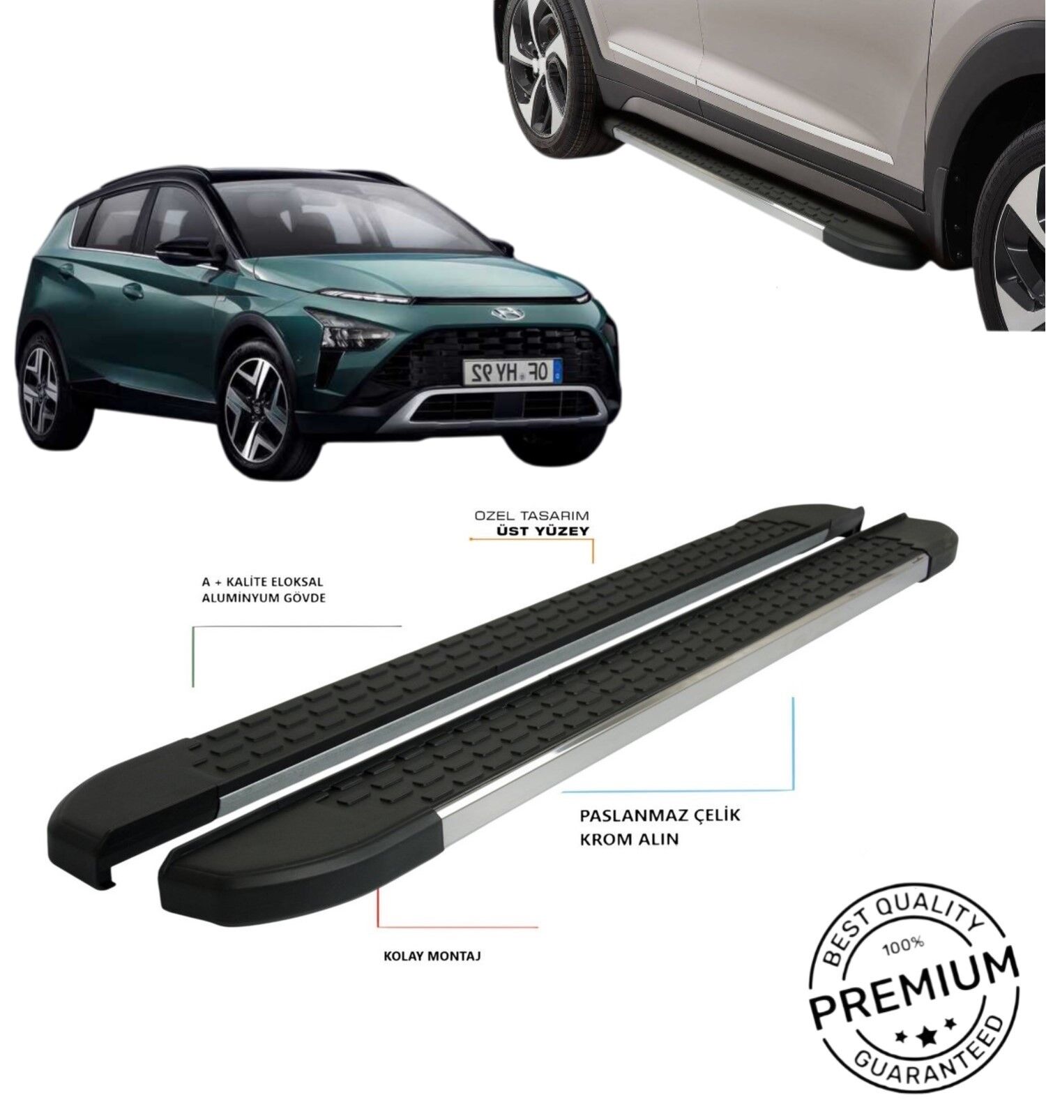 HYUNDAİ BAYON YAN BASAMAK OMSA 2021 2022 2023 2024