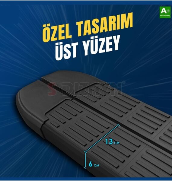 OPEL VIVARO B KISA ŞASE 2017 2018 2019 2020 2021 2022 2023 2024 2025 2026 SLN SİYAH YAN BASAMAK