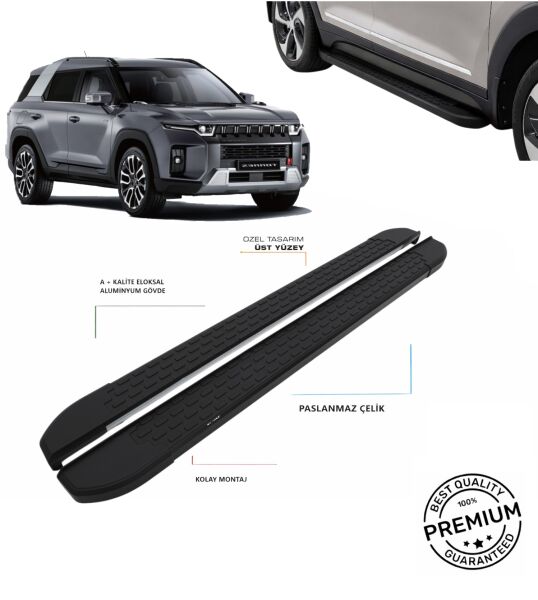 TORRES 2023 2024 2025 ARACA ÖZEL NEVADA SİYAH YAN BASAMAK