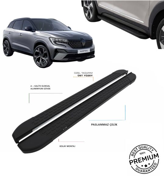 AUSTRAL 2023 2024 2025 ARACA ÖZEL NEVADA SİYAH YAN BASAMAK