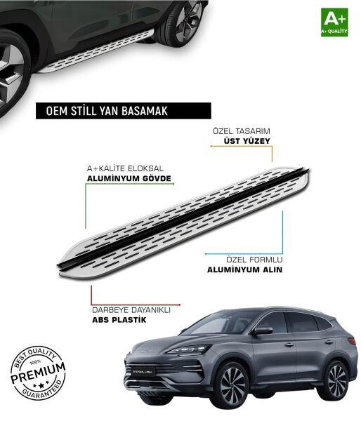 BYD Seal U HYBRİD Yan Basamak 2022 2023 2024 2025 2026