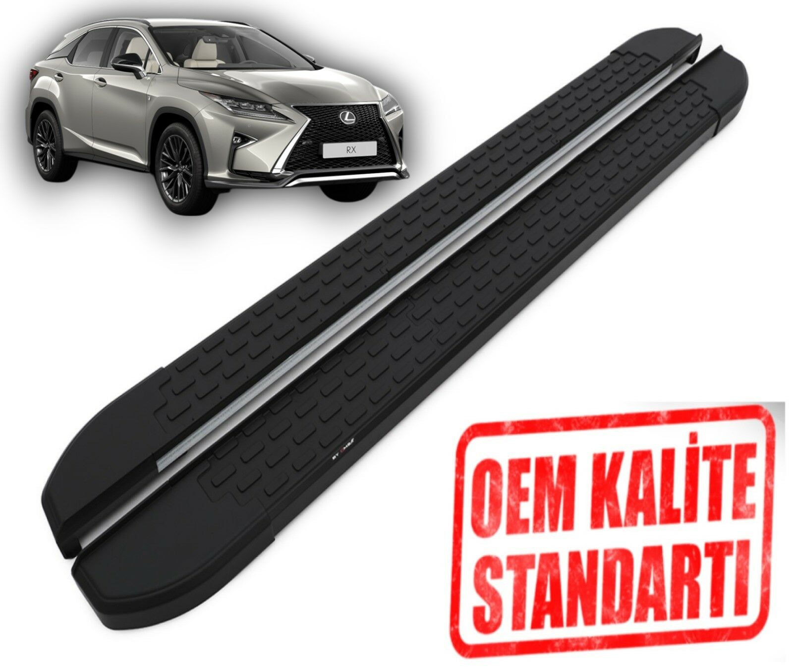 RX 200T 2018 2019 2020 2021 2022 2023 2024 ARACA ÖZEL NEVADA SİYAH YAN BASAMAK