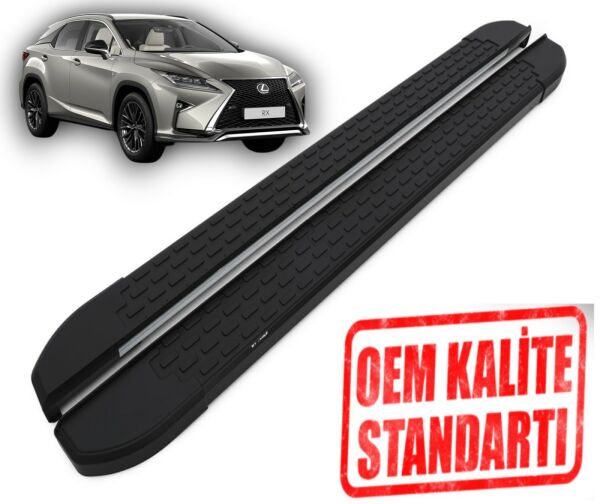 RX 200T 2018 2019 2020 2021 2022 2023 2024 ARACA ÖZEL NEVADA SİYAH YAN BASAMAK