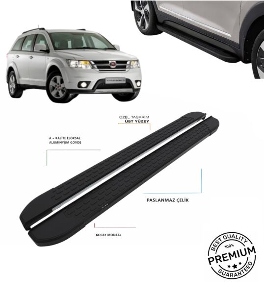 FREEMONT 2011 2012 2013 2014 2015 2016 2017 2018 2019 2020 ARACA ÖZEL NEVADA SİYAH YAN BASAMAK