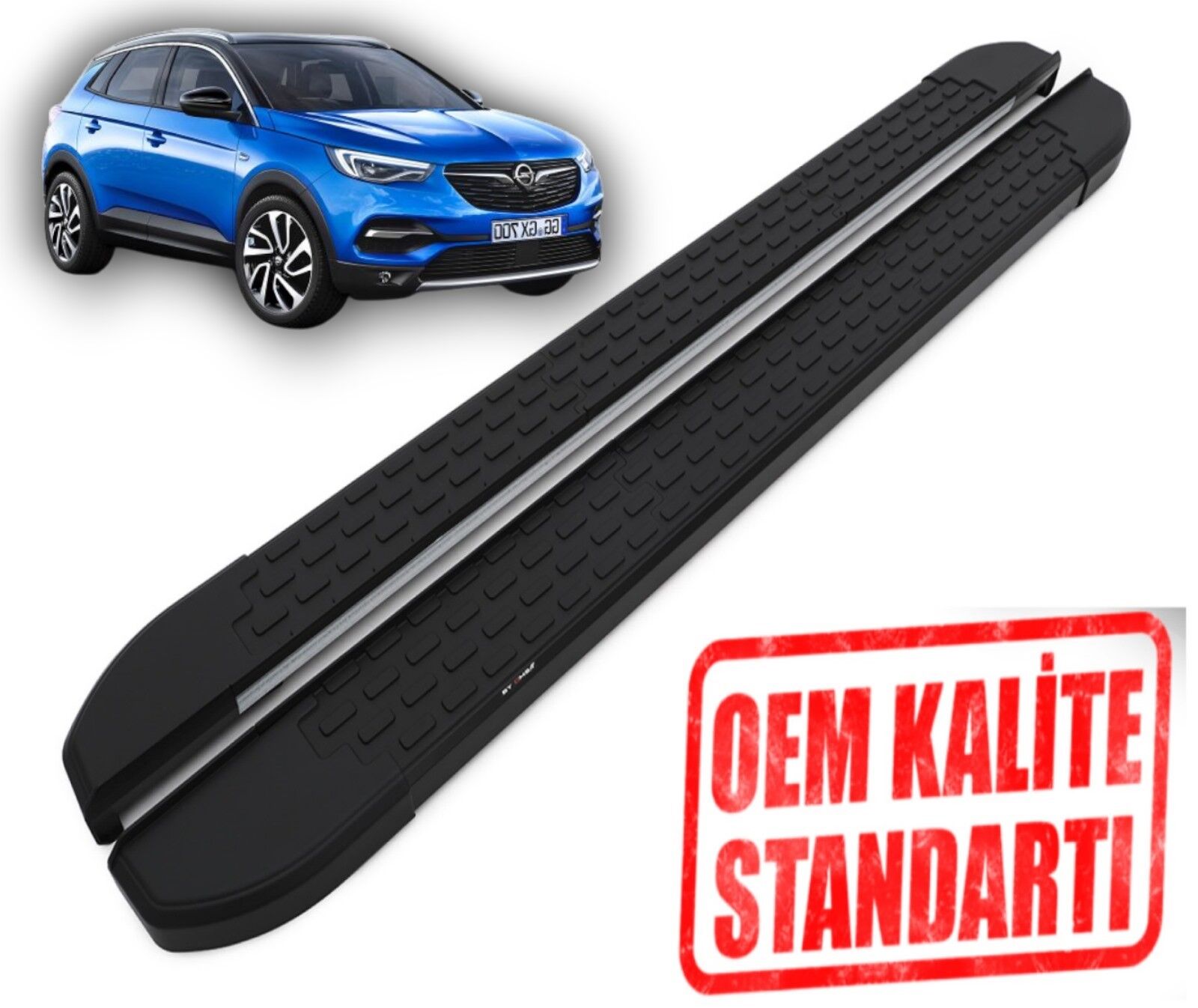 GRANDLAND-X 2017 2018 2019 2020 2021 2022 2023 2024 ARACA ÖZEL NEVADA SİYAH YAN BASAMAK