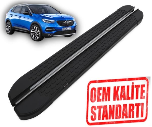 GRANDLAND-X 2017 2018 2019 2020 2021 2022 2023 2024 ARACA ÖZEL NEVADA SİYAH YAN BASAMAK