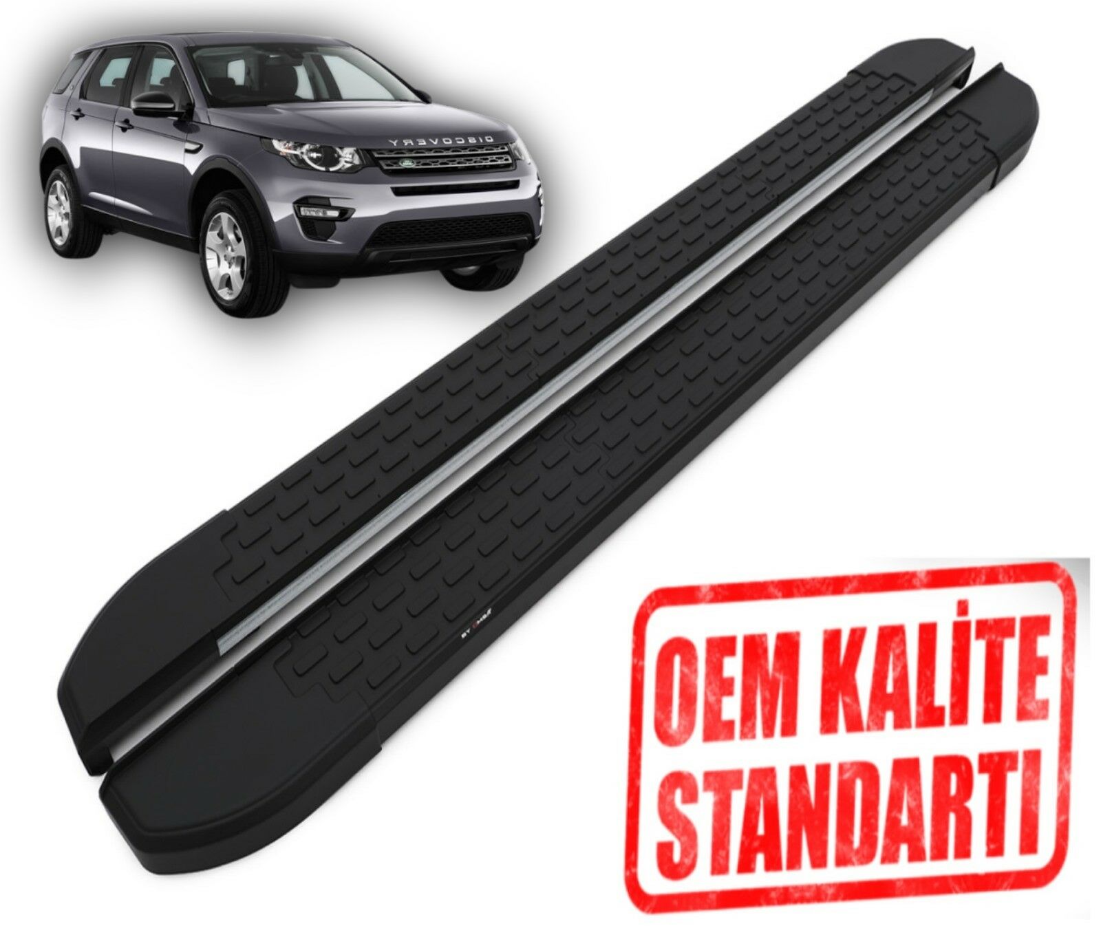 DİSCOVERY SPORT 1 2014 2015 2016 2017 2018 2019 ARACA ÖZEL NEVADA SİYAH YAN BASAMAK