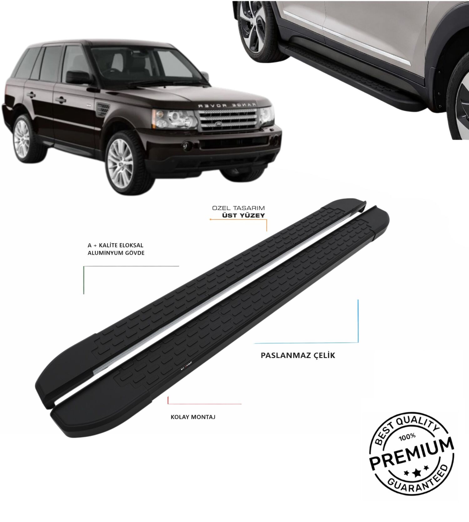 RANGE ROVER SPORT 2005 2006 2007 2008 2009 2010 2011 2012 2013 ARACA ÖZEL YAN BASAMAKLIK