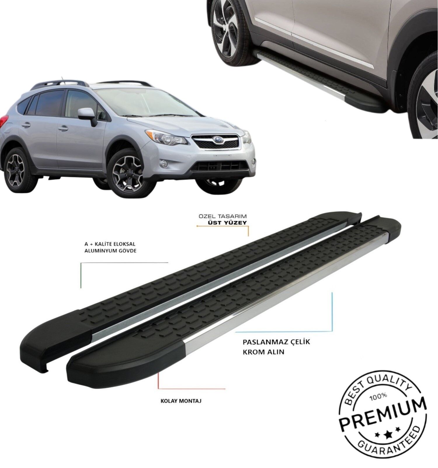 SUBARU XV YAN BASAMAK OMSA 2012 2013 2014 2015 2016 2017 2018