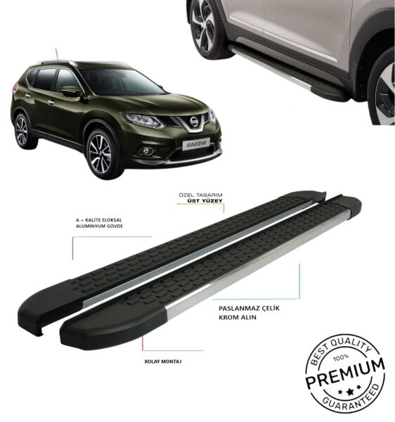 X-TRAİL YAN BASAMAK OMSA 2014 2015 2016 2017 2018 2019 2020 2021 2022