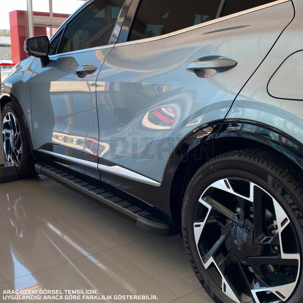 Nissan Qashqai 3 S-Line Siyah Yan Basamak 2021 2022 2023 2024 2025 2026 2027 A+ Kalite