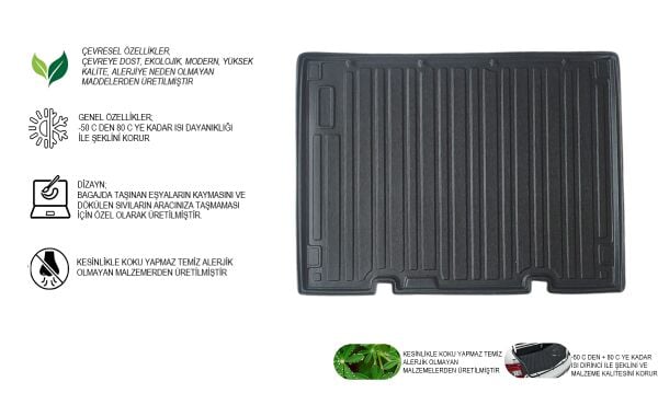 RENAULT KANGOO 2024 2025 2026 2027 ARACA ÖZEL DEMİRLİ BAGAJ HAVUZU