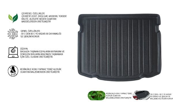 TOYOTA AURİS 2013 2014 2015 2016 2017 2018 2019 2020 ARACA ÖZEL BAGAJ HAVUZU