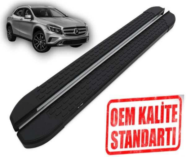 GLA CLASS 2013 YILI VE SONRASI ARACA ÖZEL NEVADA SİYAH YAN BASAMAK