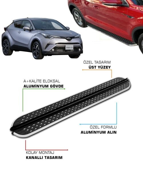 TOYOTA C-HR 2016 2017 2018 2019 2020 2021 2022 2023 2024 2025 YAN BASAMAK