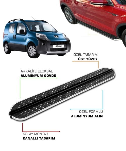 PEUGEOT BIPPER 2008 2009 2010 2011 2012 2013 2014 2015 2016 2017 YAN BASAMAK