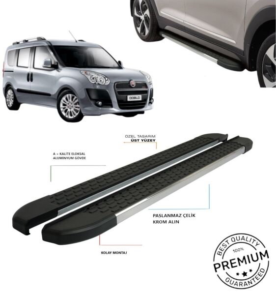 DOBLO UZUN ŞASE YAN BASAMAK OMSA 2011 2012 2013 2014 2015 2016 2017 2018 2019 2020