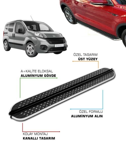 FİAT FİORİNO 2008 2009 2010 2011 2012 2013 2014 2015 2016 2017 2018 2019 2020 2021 2022 2023 2024 2025 YAN BASAMAK