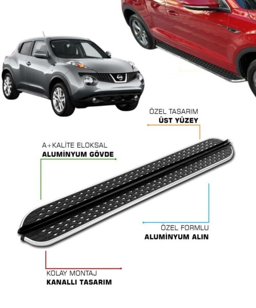 NISSAN JUKE 2010 2011 2012 2013 2014 2015 2016 2017 2018 YAN BASAMAK