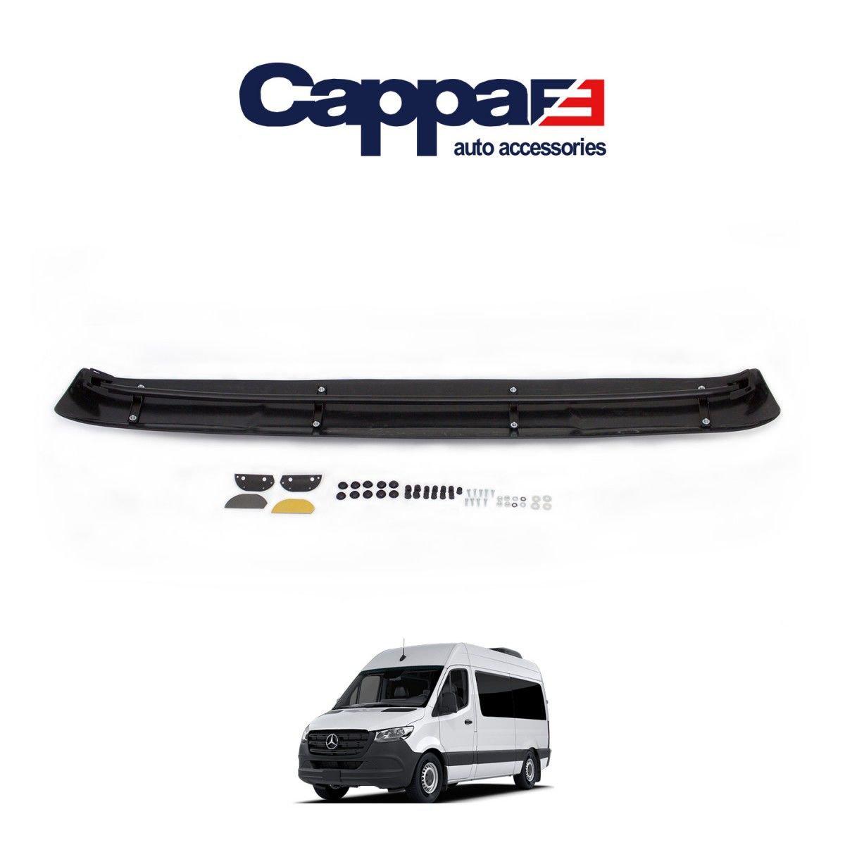 MERCEDES BENZ SPRINTER W907 2018 2019 2020 2021 2022 2023 2024  ÖN CAM GÜNEŞLİĞİ SİYAH SİYAH