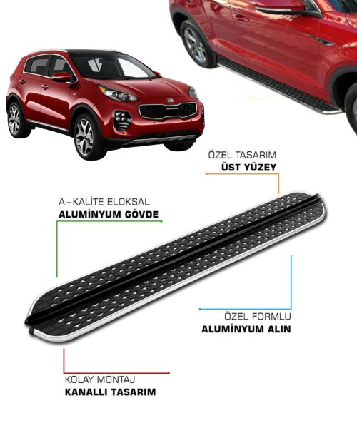 KIA SPORTAGE 4 2016 2017 2018 2019 2020 2021 YAN BASAMAK