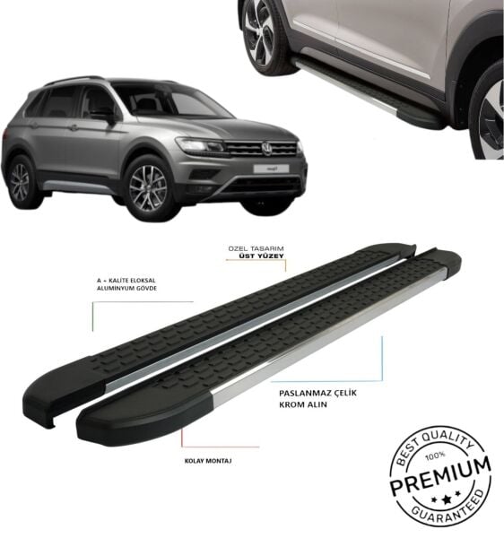 Tiguan Yan Basamak Omsa 2016 2017 2018 2019 2020 2021 2022 2023