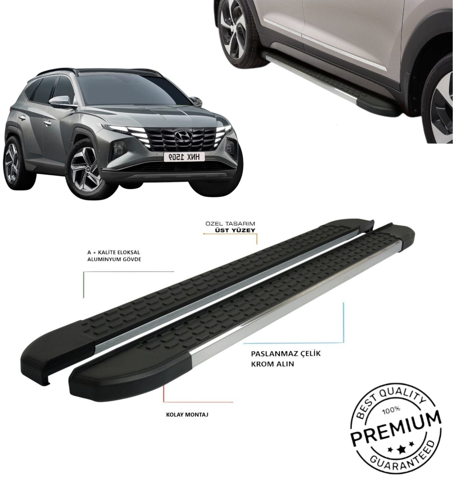 TUCSON 2021 2022 2023 2024 2025 ARACA ÖZEL YAN BASAMAK