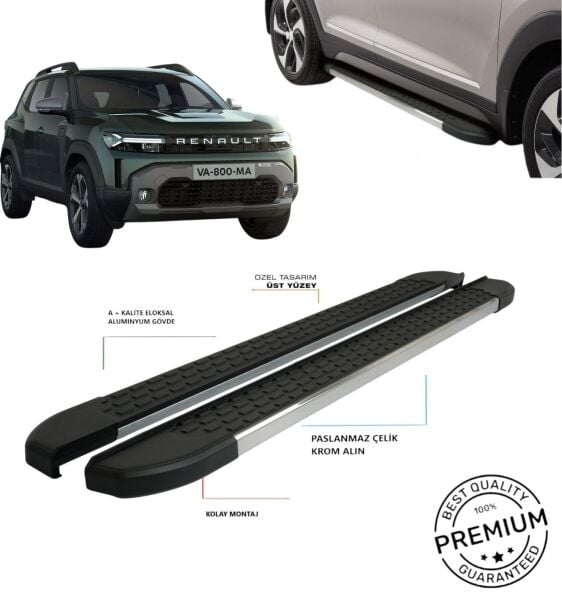 RENAULT DUSTER 2024 2025 ARACA ÖZEL YAN BASAMAK MSNVDK