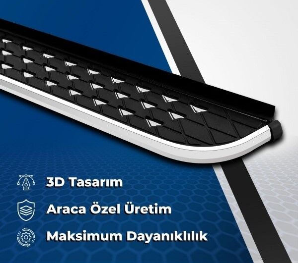 T5 CARAVELLE UZUN ŞASE ARACA ÖZEL YAN BASAMAK 2009 2010 2011 2012 2013 2014 2015