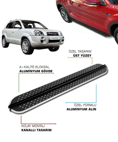 HYUNDAI TUCSON 2004 2005 2006 2007 2008 2009 YAN BASAMAK